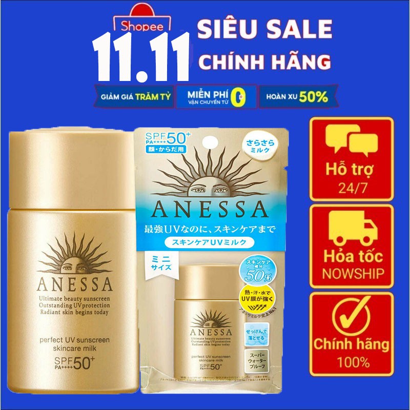 [ Chuẩn Chính Hãng ] Kem Chống Nắng UV Nhật , Milk 60ml