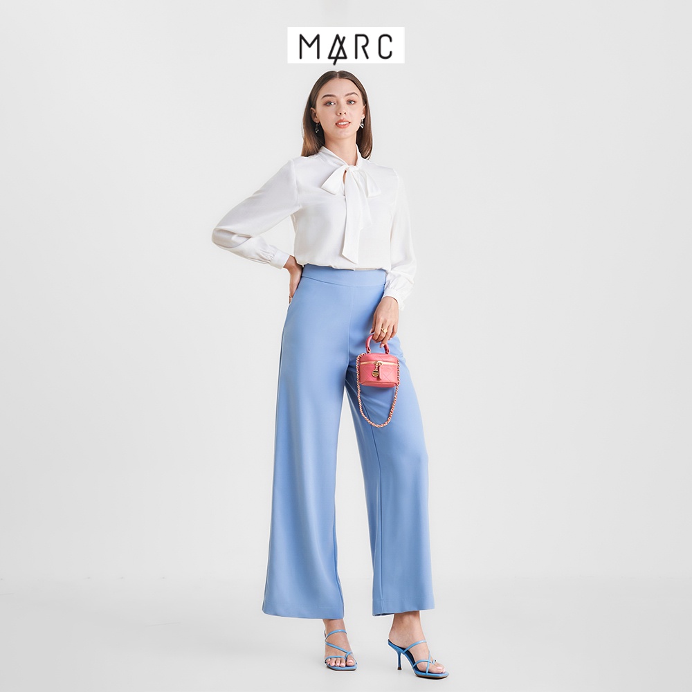 Quần nữ MARC FASHION ống suông lưng cao dây kéo sau CBMH0497