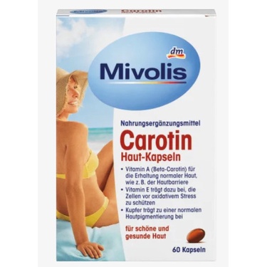 Chống nắng Carotin mivolis, Đức