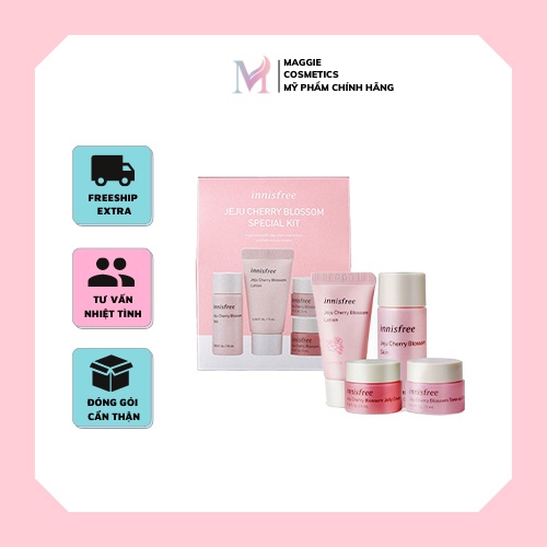 Kit dưỡng Innisfree Cherry Blossom Special 4 món