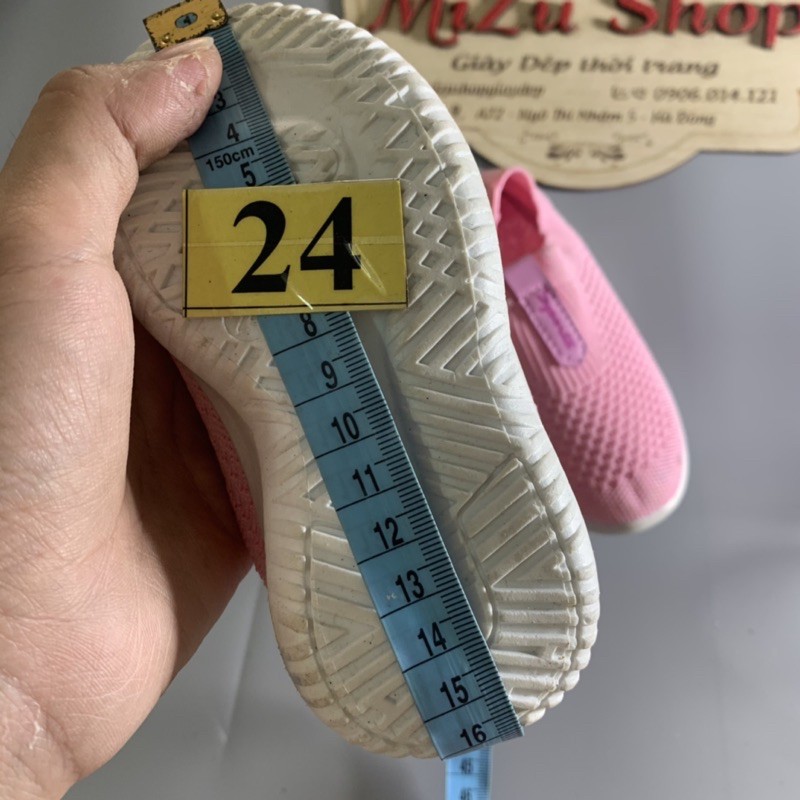 N1 (Ảnh, video thật) Giày chun lưới siêu mềm cho bé Size 24 đến 29 (bg 3-4)