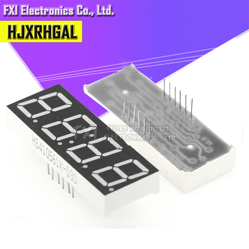 Set 5 Ống Kỹ Thuật Số 4 Bit Kỹ Thuật Số 0.56 inch 12 Kim Hiển Thị Đèn LED Đỏ