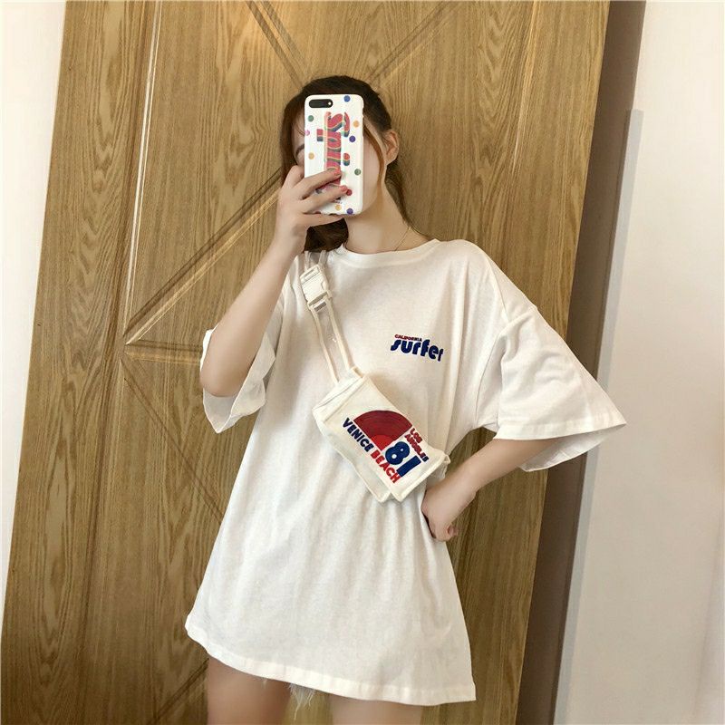 Áo Thun Tay Lỡ 100% Cotton Nam Nữ Unisex Ulzzang Form Rộng In Chữ