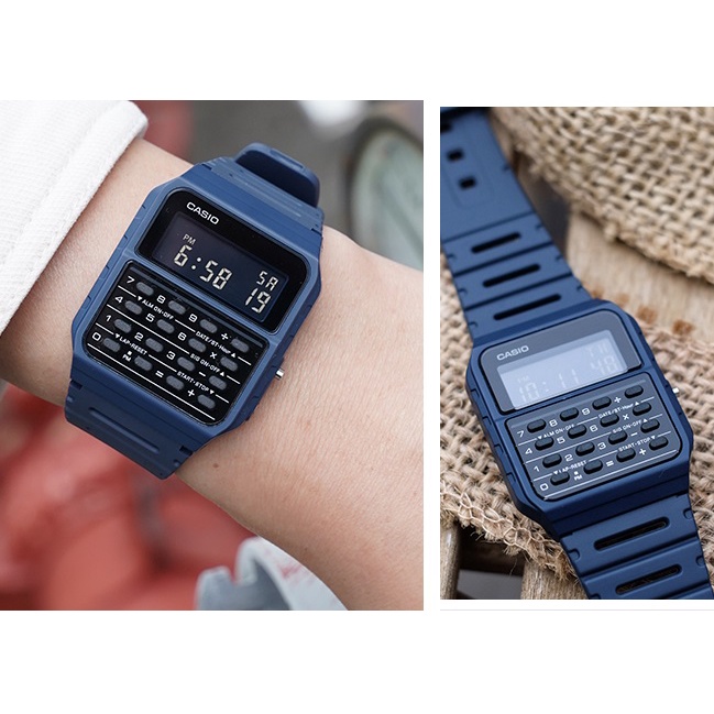 Đồng hồ Nam Casio CASIO CA-53WF, đồng hồ chính hãng, databank mặt máy tính