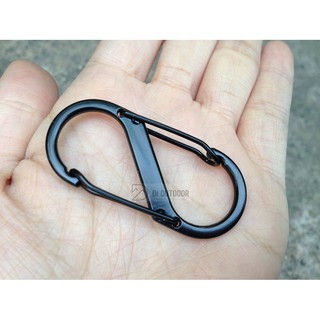 Móc chìa khóa số 8 EDC móc treo đa năng