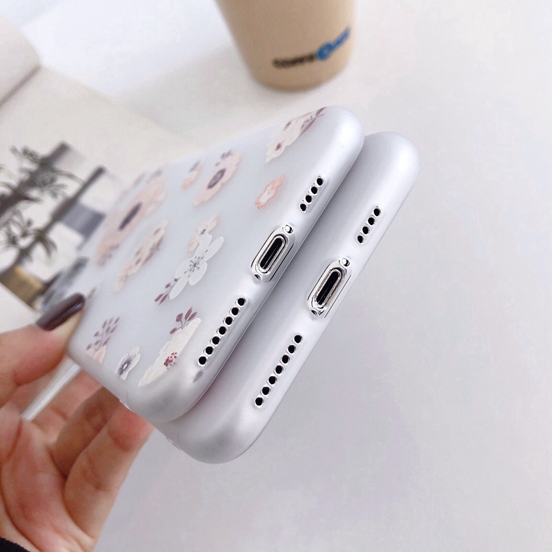 Ốp điện thoại bằng silicon mềm họa tiết hoa hồng đơn giản cho SAMSUNG GALAXY S10 NOTE 10 PLUS J8 2018 | BigBuy360 - bigbuy360.vn