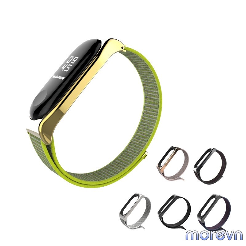 Dây đeo Mi band 4, miband 3 NYLON CLASSIC chính hãng Mijobs - dây đeo thay thế miband 4, mi band 3 NYLON (Mijobs)