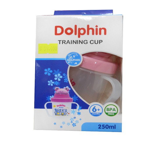 BÌNH UỐNG NƯỚC DOLPHIN, 250ML