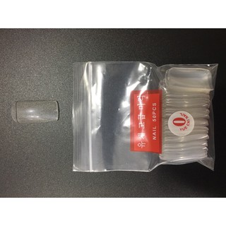 Móng Úp clear Lẻ size(số 0-1-2-3-4-5-6-7-8-9)