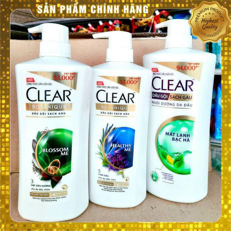 Clear thảo dược, 3 hạt siêu dưỡng và 5 tinh dầu 630g