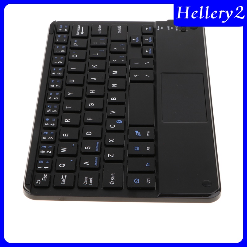 Bàn Phím Bluetooth Không Dây Siêu Mỏng Hellery2 Cho Laptop / / Ios Android Tablet 7 &quot;