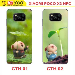 Ốp Lưng Kính XIAOMI POCO X3  NFC - in Theo Yêu Cầu - Nhiều Hình