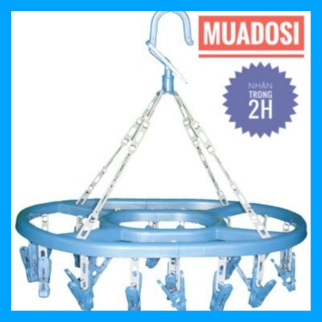 HCM - Móc Treo 24 Kẹp Hình Oval