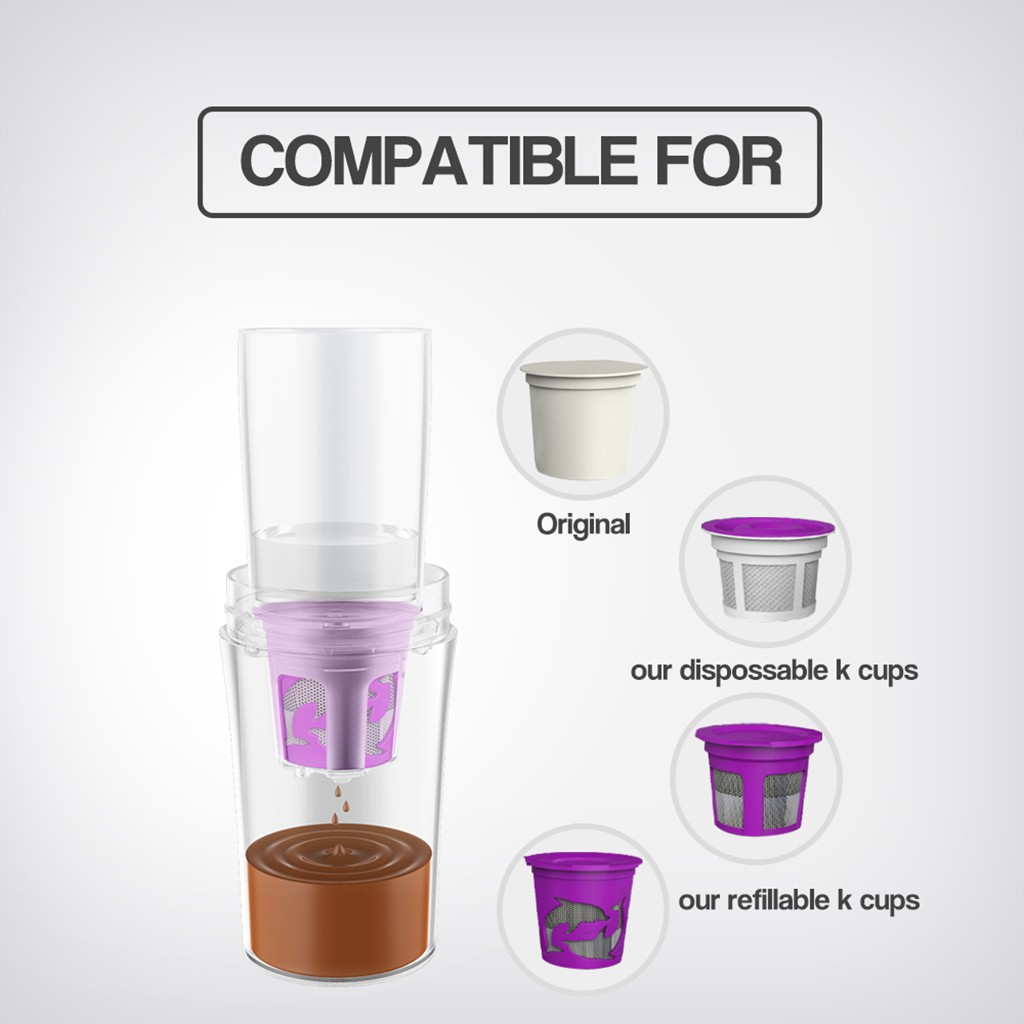 Máy Pha Cà Phê Espresso Mini Cầm Tay Du Lịch Tiện Lợi Dolity2