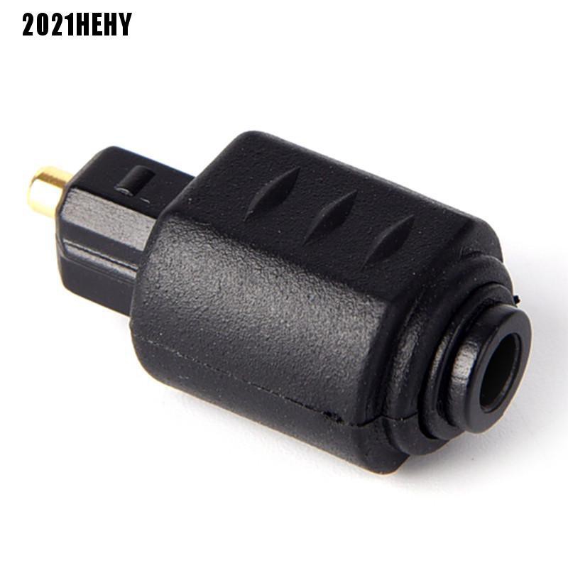 (2021He) Giắc Audio Mini Quang Học 3.5mm Female Jack Plug To Digital Toslink Male # Hy