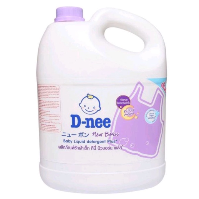 Tem Đại Thịnh - Nước Giặt Xả Quần Áo Dnee Thái Lan 3000ml màu tím thơm nhất