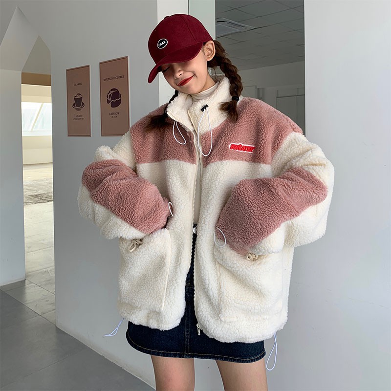 Sẵn Áo khoác bông siêu dày kéo khóa cổ cao ulzzang - AKM07 | BigBuy360 - bigbuy360.vn