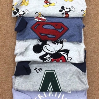 Áo nỉ bé trai Mickey Xuất Dư Xuất Xịn