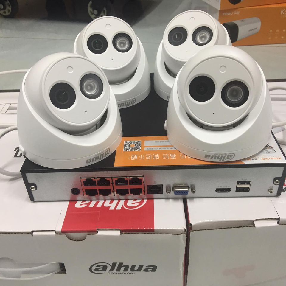 Đầu ghi hình Camera POE Dahua 8 kênh 4108