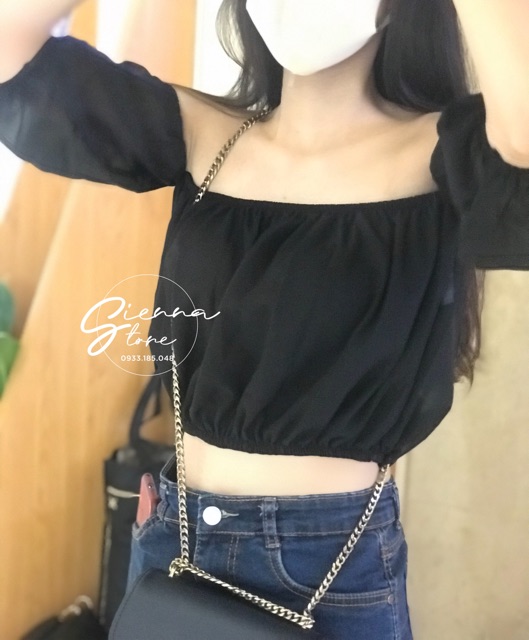 95 Croptop tay bồng