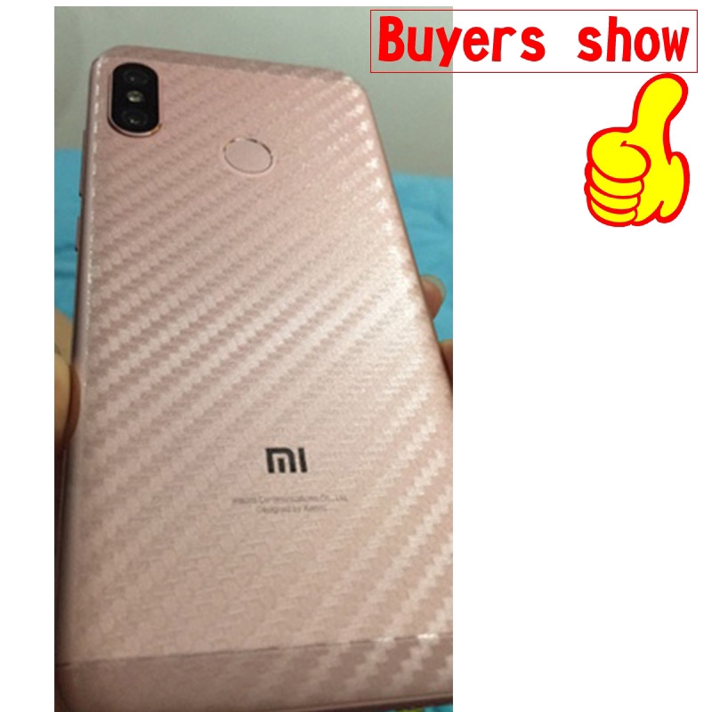 Miếng dán 3D bảo vệ lưng ốp điện thoại cho Mieng Xiaomi Mi 8 8se 8 Lite 6 5 5S Plus Pocophone F1