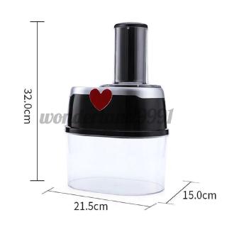 Máy Cắt Rau Củ Quả 2L + 4 Lưỡi Dao