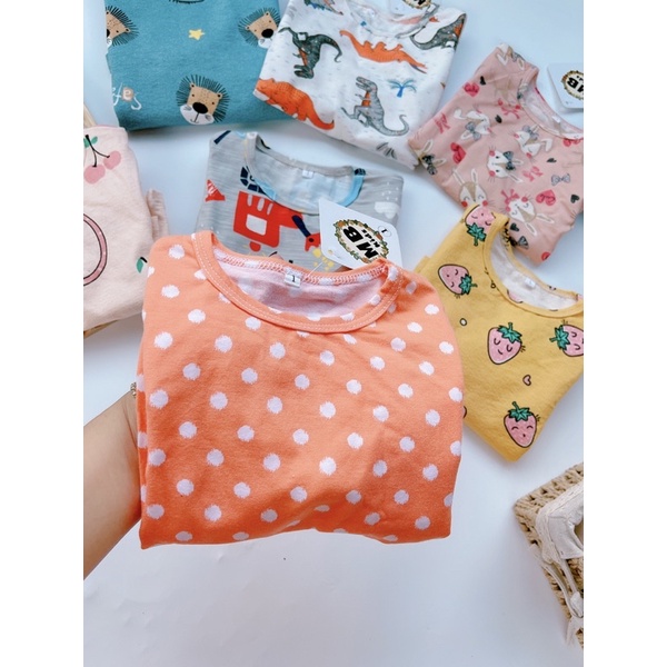 sỉ Lố 49b giá 49k. Bộ cotton cho bé trai và bé gái