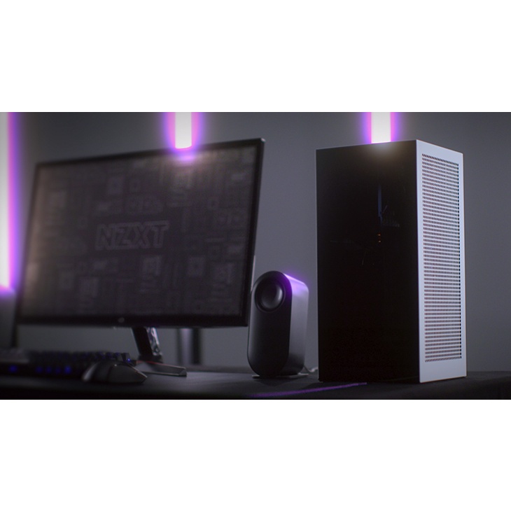 Vỏ case NZXT H1 MATTE WHITE/ BLACK
