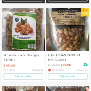 Combo 5 hạnh rang bơ 400 ngày 9/1
