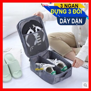 Túi Đựng Giày 3 Ngăn,Túi Đựng Đồ Du Lịch