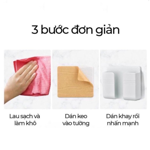 [HOT] Giá đỡ nhựa gắn tường tiện ích