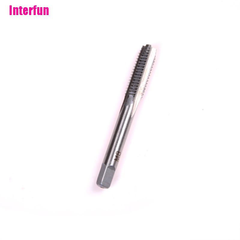 Bộ 5 Đầu Mũi Khoan Thẳng M3 M4 M5 M6 M8 3mm