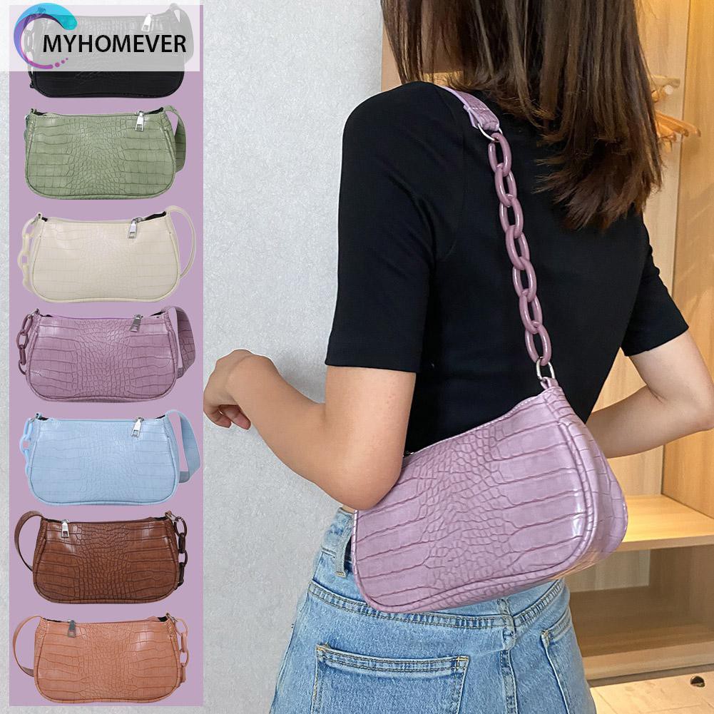 Túi Xách Đeo Vai Da Pu Phong Cách Cổ Điển Cho Nữ