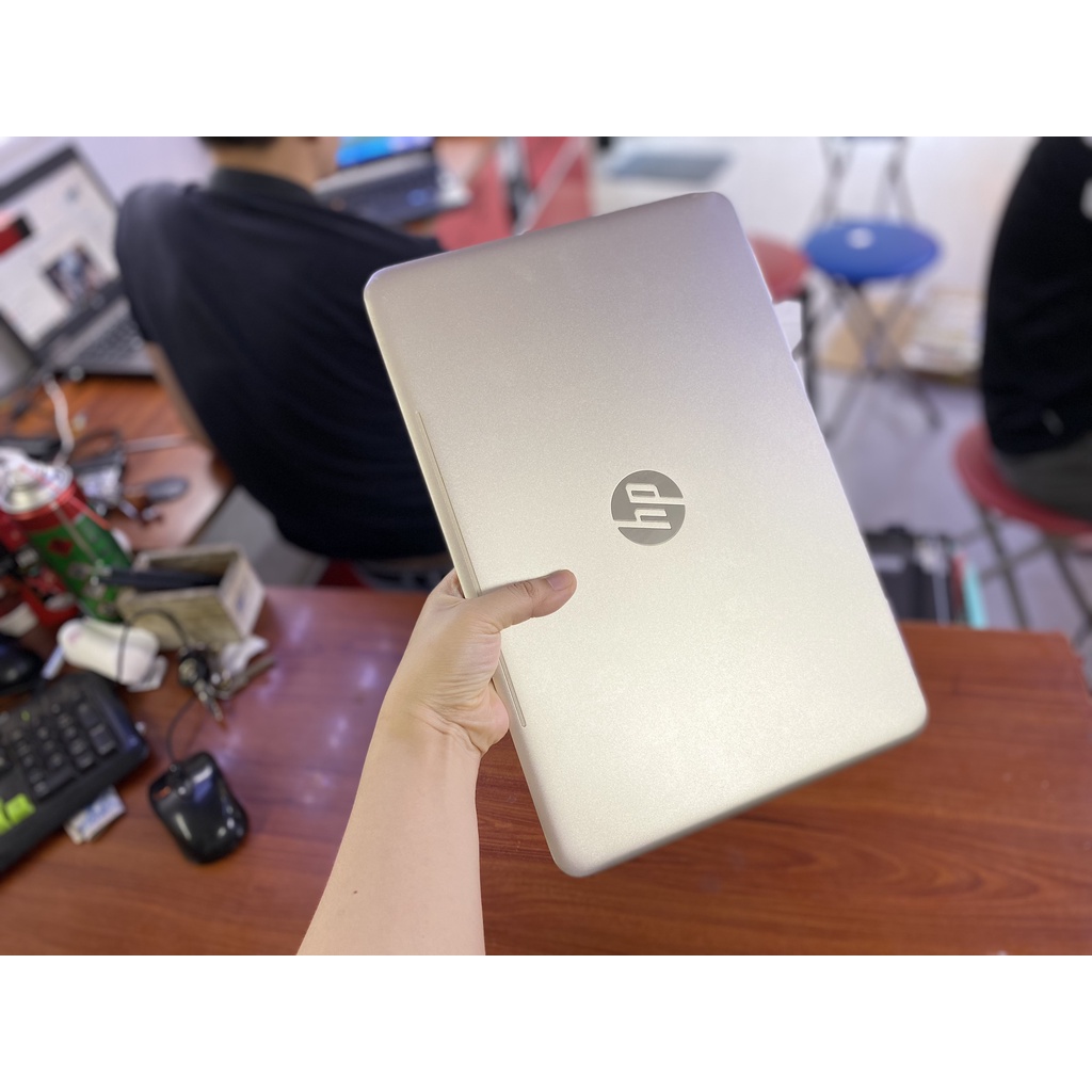 Laptop cũ HP 14 AL 103TU màu Gold sang trọng - Mỏng nhẹ - Core I3 7100U - RAM 4GB - SSD 128GB mượt mà