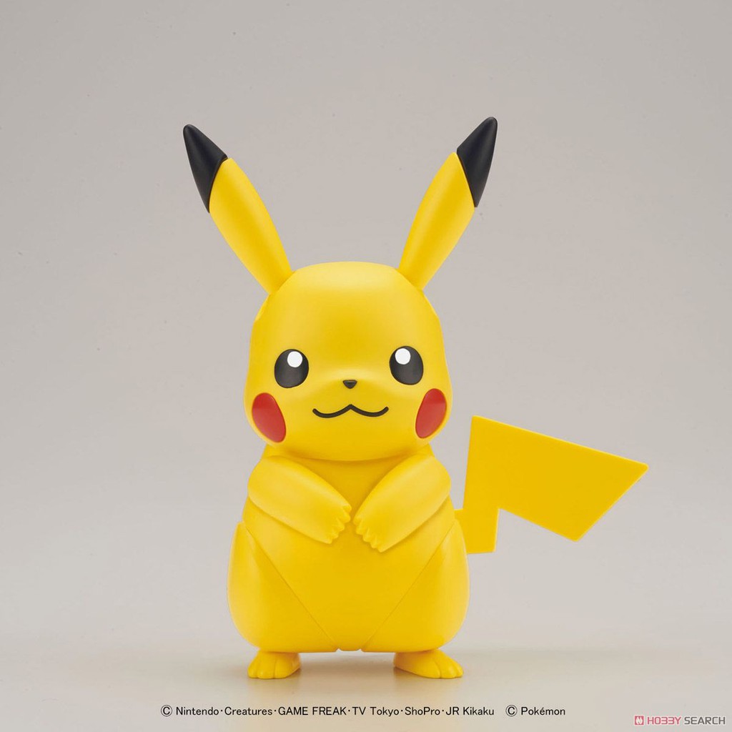 Mô hình lắp ráp Pokemon 41 Plastic Model Collection Select Series Pikachu Bandai