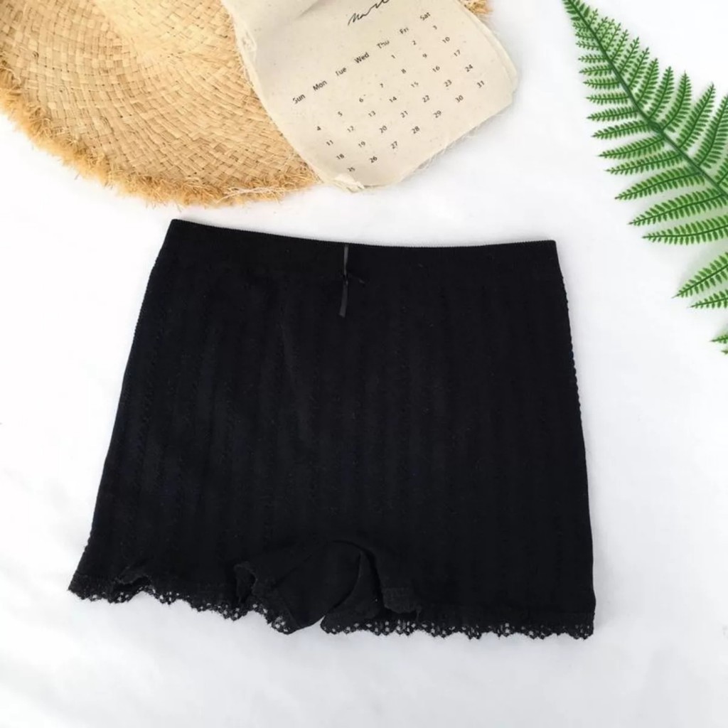 Quần mặc trong váy gân tăm co dãn 4 chiều