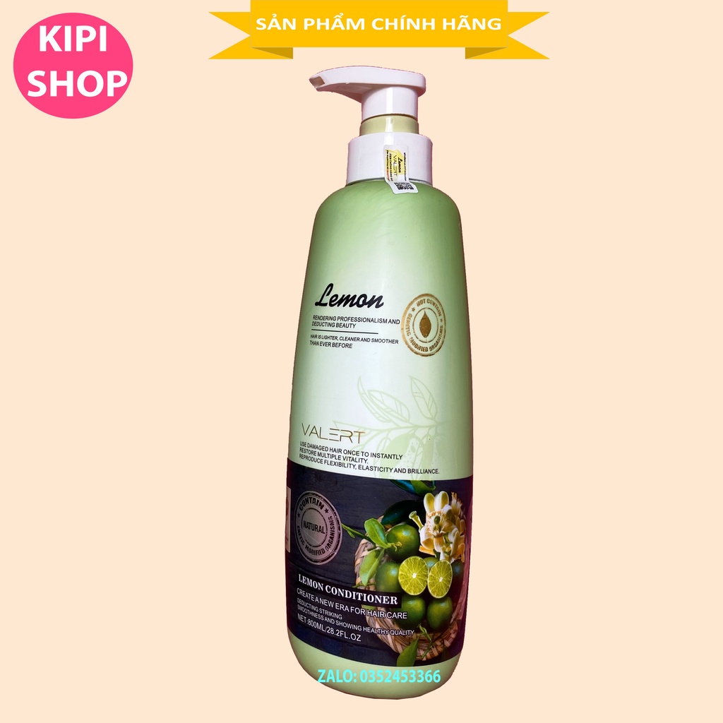 CẶP DẦU GỘI XẢ LEMON VALERT CHANH & HOA BƯỞI| kích thích mọc tóc, ngăn gàu, nấm. CHÍNH HÃNG UK ALYA
