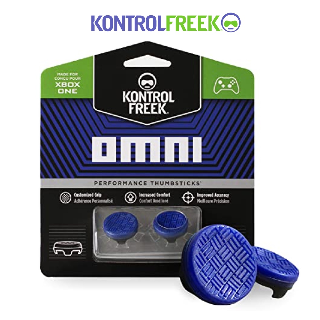 Núm bọc cần analog tay cầm chơi game KontrolFreek Omni -XBOX - Xanh Dương (Chuyên Dụng FIFA &amp; PES)