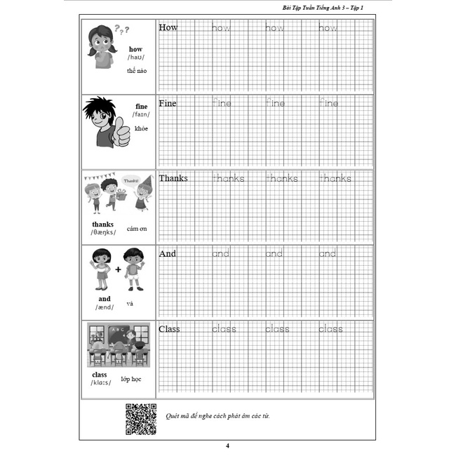 Sách - Bài Tập Tuần Tiếng Anh 3 - Tập 1 (1 cuốn)