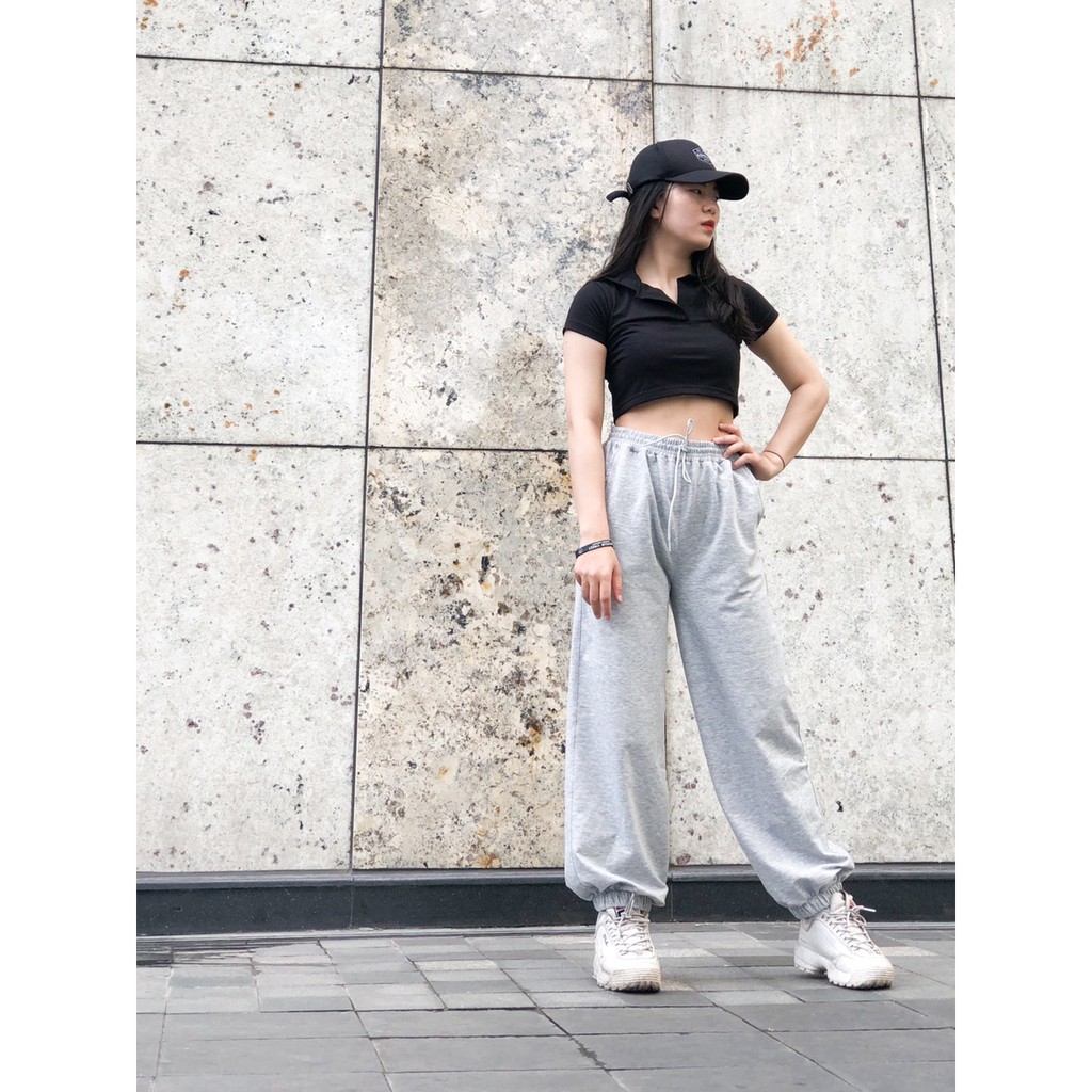ÁO CROPTOP CÓ CỔ | BigBuy360 - bigbuy360.vn