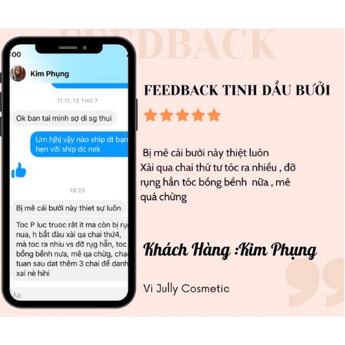 Tinh Dầu Bưởi VIJULLY [ CHÍNH HÃNG ] - Dầu Dưỡng Tóc, Xịt Tóc, Xịt bưởi, Kích Mọc Tóc, Giảm Rụng Tóc, Dưỡng Dài