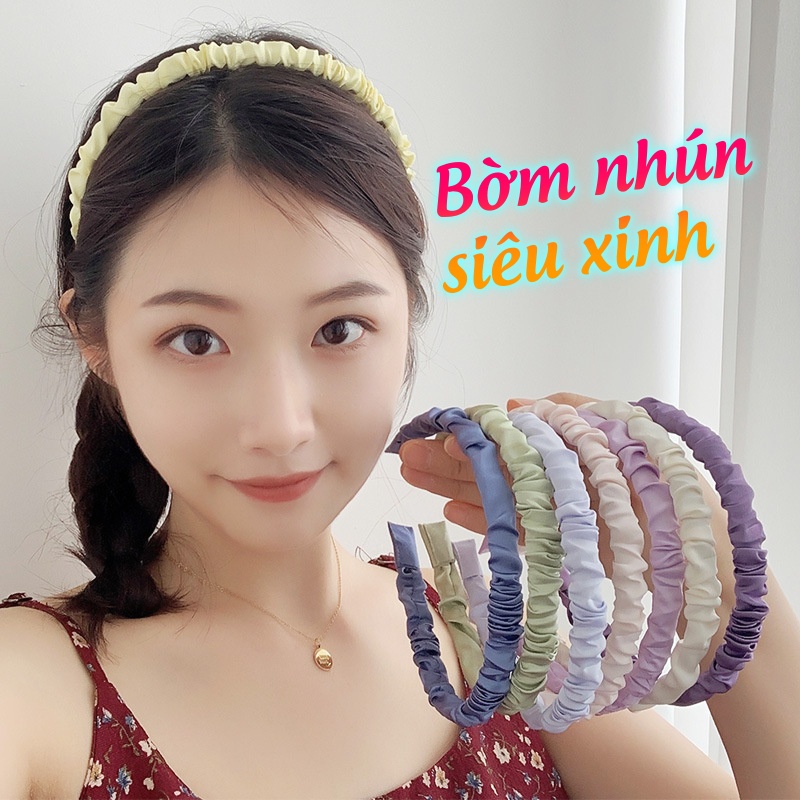 Băng cài tóc cho bé Hàn Quốc cute, Bờm tóc tai mèo xinh - B8