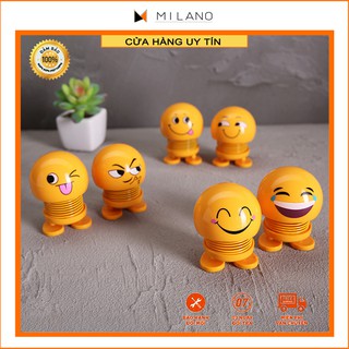 Con nhún- con cười emoji lò xo- thú nhún lò xo