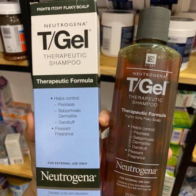 Dầu Gội Tgel Neutrogena da  Gàu Vảy Nến Hiệu Quả