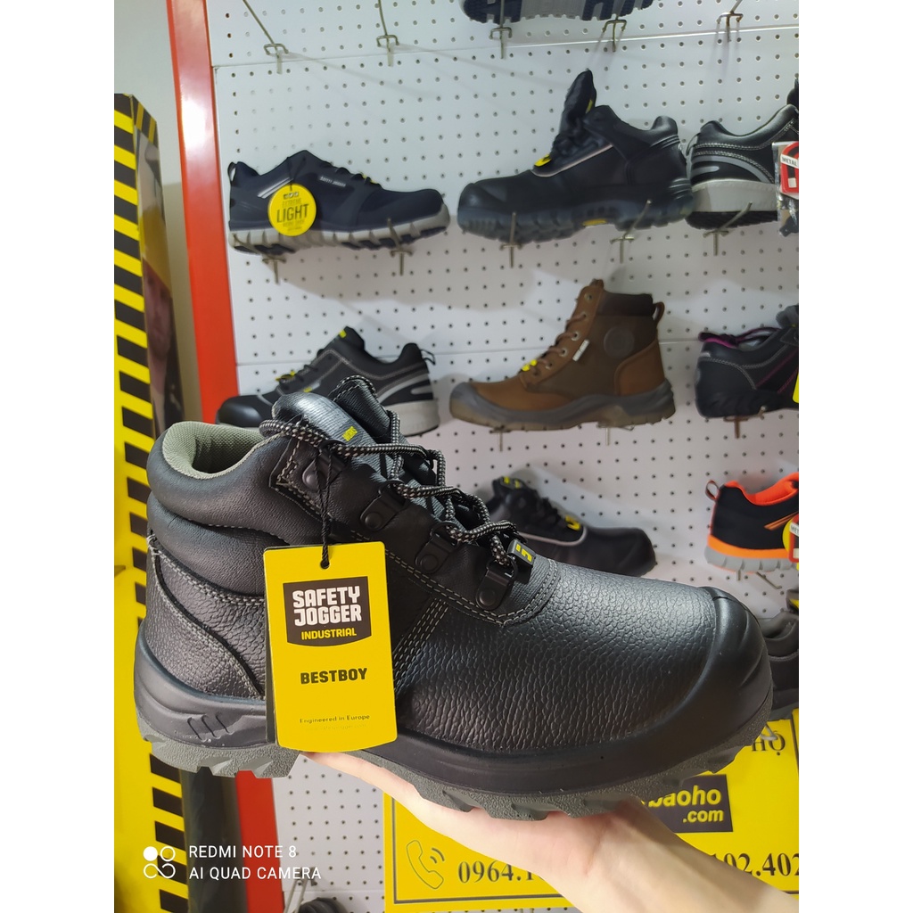 [HÀNG CHÍNH HÃNG]Giày bảo hộ lao động Safety Jogger Bestboy S3 Chất Da Thật, Chống Thấm Nước, Đế PU Chống Hóa Chất | BigBuy360 - bigbuy360.vn