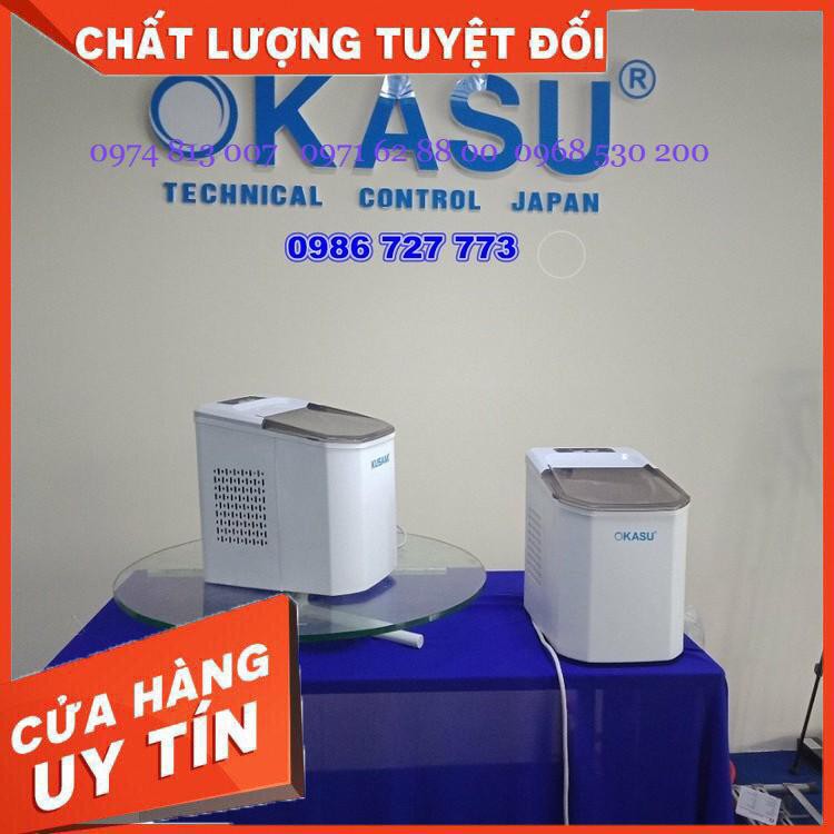 Máy làm đá mini OKASU OS-Z6, Máy làm đá mini cho gia đình, quán cafe, máy làm đá viên mini Giá cực Rẻ