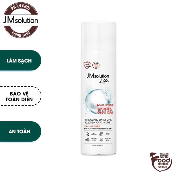 Xịt Khử Trùng JmSolution Life Pure Guard Spray Dme 180ml