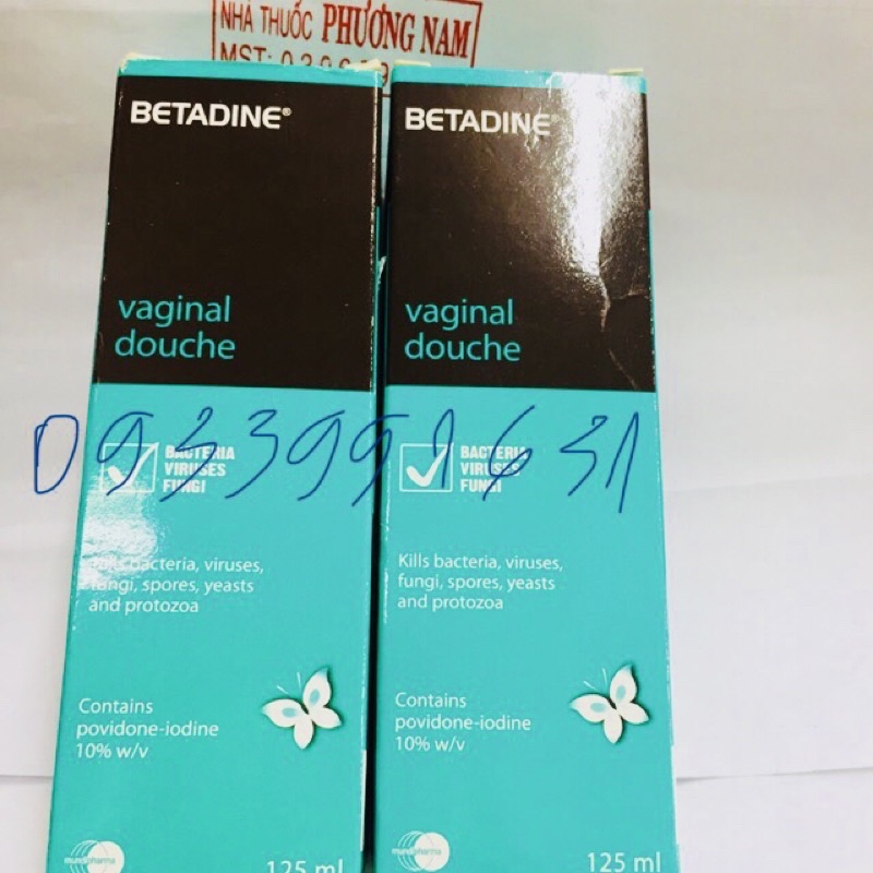 Dung dịch vệ  sinh phụ nữ BETADIN vaginal