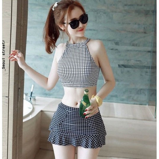 Bikini đồ bơi nữ kẻ 2 mảnh tôn dáng | BigBuy360 - bigbuy360.vn