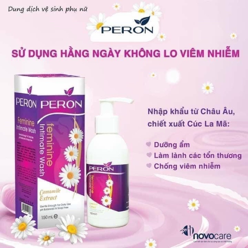 dung dịch vệ sinh phụ nữ Peron chai 150ml